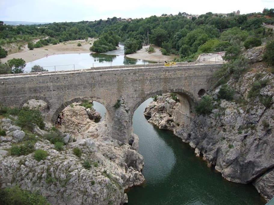 Charmante Cave Voutee 4 Personnes Saint-Jean-de-Fos ภายนอก รูปภาพ