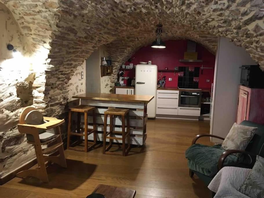 Charmante Cave Voutee 4 Personnes Saint-Jean-de-Fos ภายนอก รูปภาพ